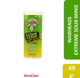 [032134227008] Warheads Extreme Sour Hard Candy Mini Size 1.75 oz