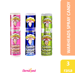 [032134217009] Warheads Super Sour Spray Candy 0.68-Oz