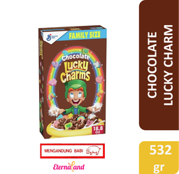 [016000169135] Lucky Charms Chocolate Cereal 18.8 Oz