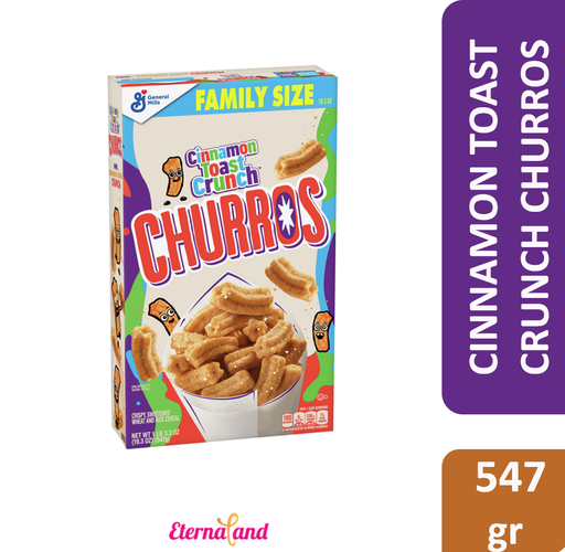 [016000171039] Cinnamon Toast Crunch Churros Cereal 19.3 Oz