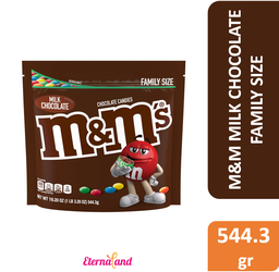 [040000511236] M&amp;M Milk Chocolate 19.2 oz