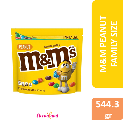 [040000511212] M&M Peanut 19.2 oz