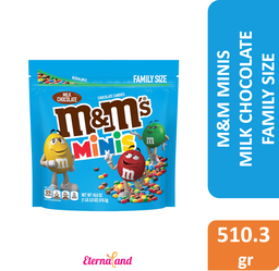 [040000561125] M&amp;M Milk Chocolate Minis 18 oz