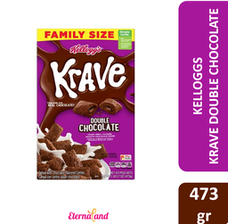[038000199301] Kelloggs Krave Double Chocolate 16.7 oz
