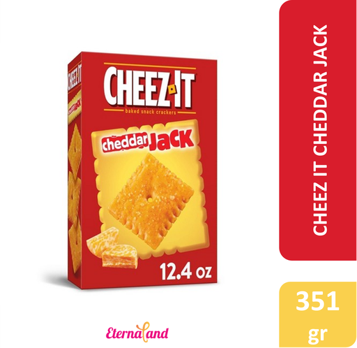 [024100788873] Cheez It Cheddar Jack Baked Snack Crackers 12.4 oz