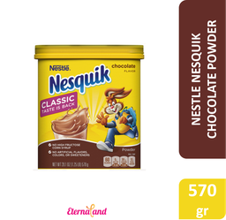 [028000428433] Nesquik Classic Chocolate Powder 20.1 oz
