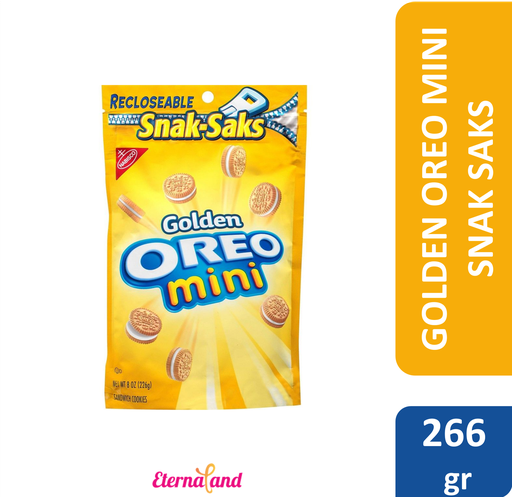 [044000034313] Nabisco Oreo Mini Golden Snack Saks 8 oz