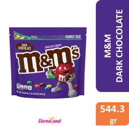 [040000511281] M&amp;M Dark Chocolate 19.2 oz