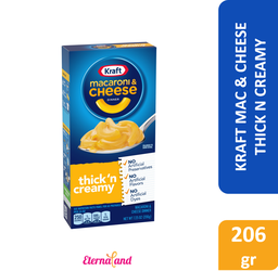[021000653713] Kraft Mac &amp; Cheese Thick &amp; Creamy 7.25 oz