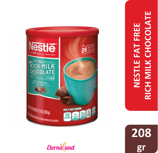 [050000140022] Nestle Fat Free Rich Milk Chocolate 7.33 oz