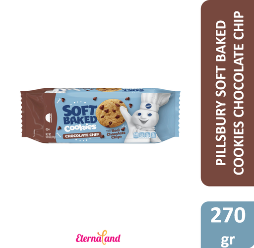 [018000122257] Pillsbury Soft Baked Cookies Chocolate Chip
