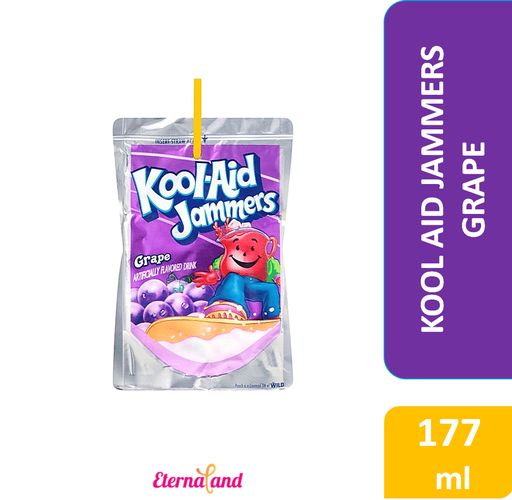 [043000028285] Kool Aid Jammers Grape 177 ml / 6 fl oz